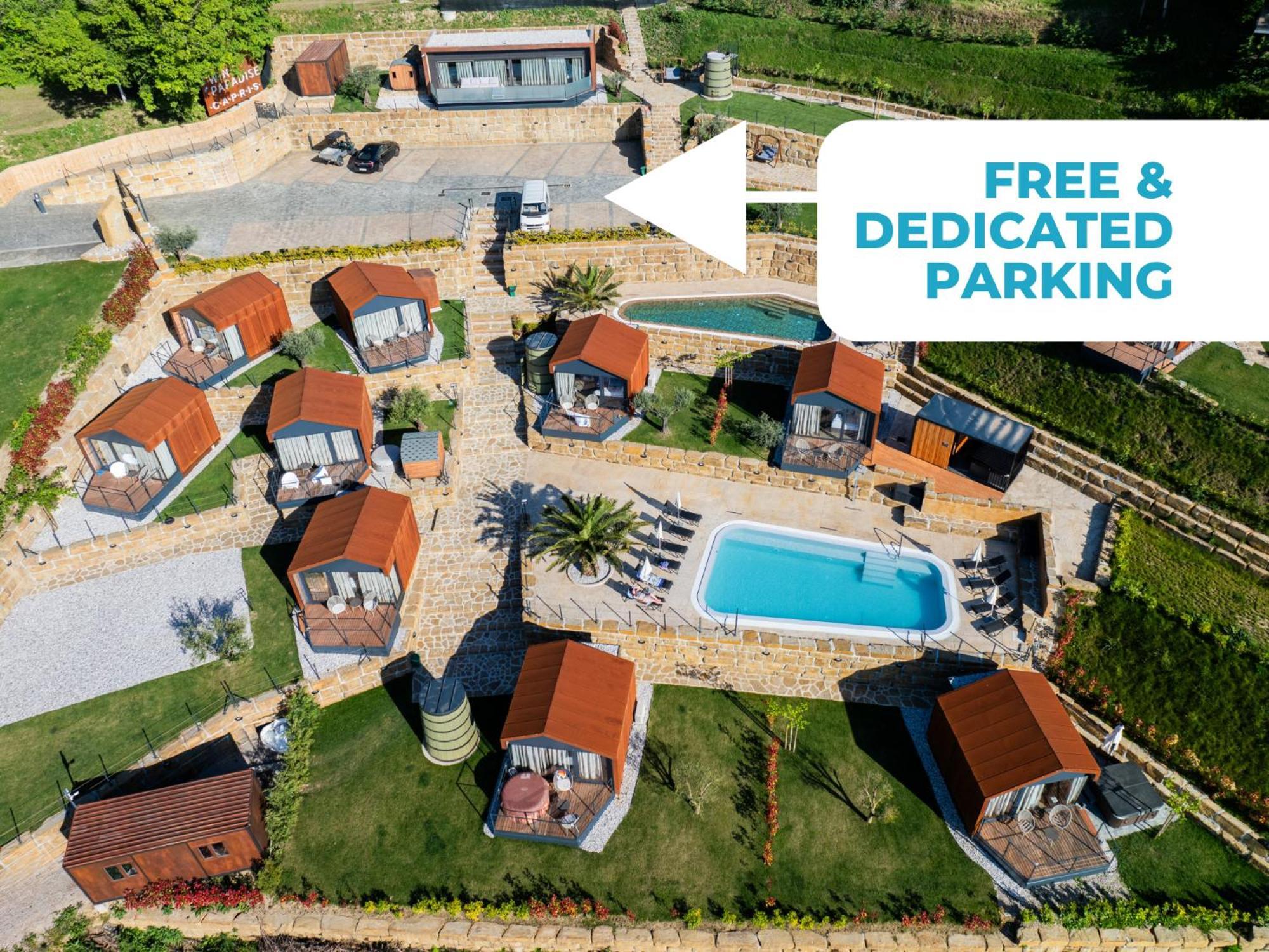 Wine Paradise - Glamping Resort Marezige Bagian luar foto