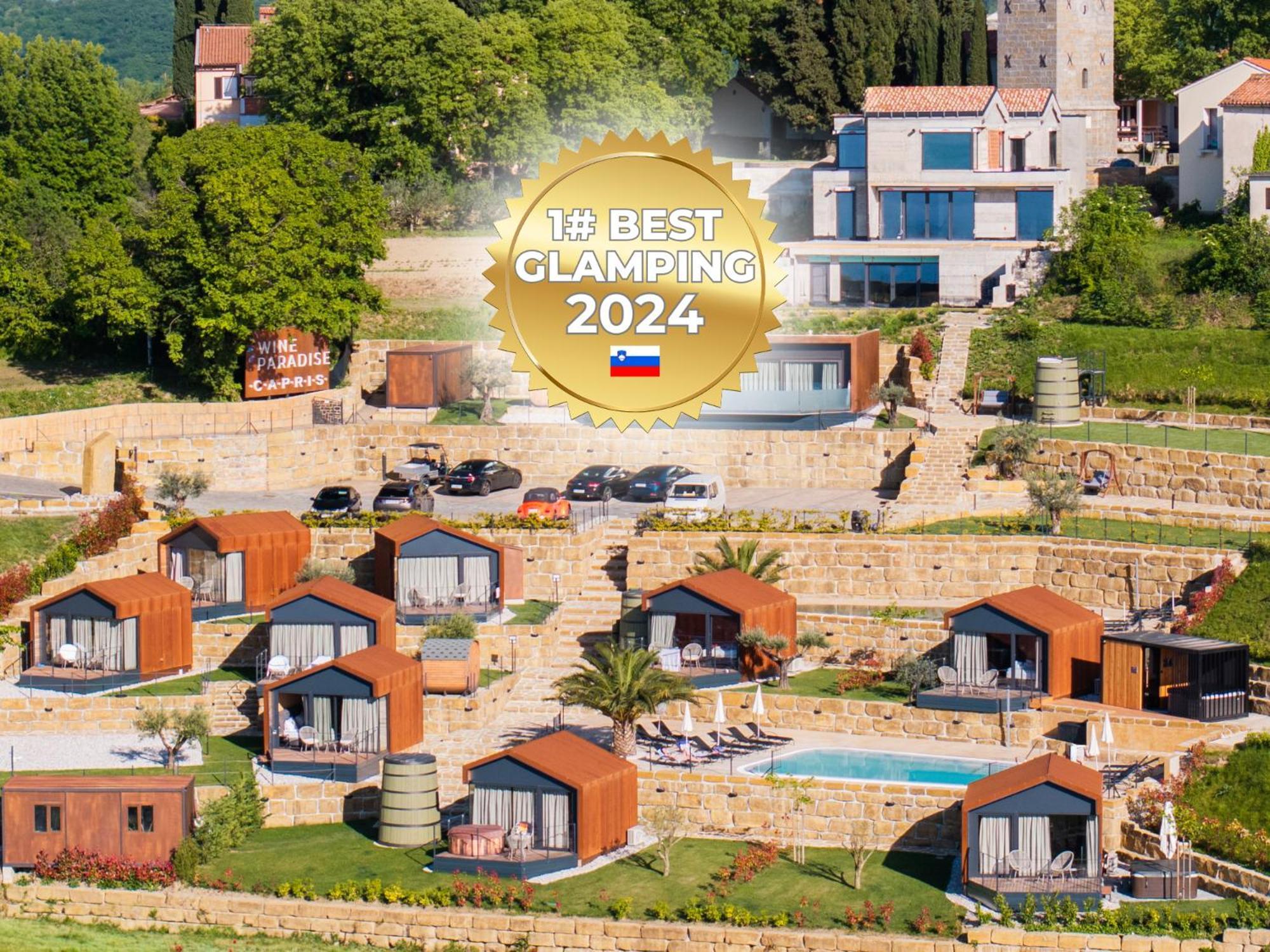 Wine Paradise - Glamping Resort Marezige Bagian luar foto